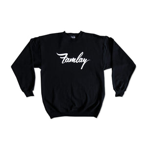 Famlay Crew Sweat Noir